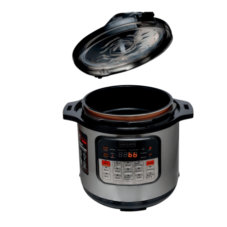 Oala Electrica Sub Presiune 2500W, Capacitate 8L,  9 Programe, Otel Inoxidabil, Vas Antiaderent [2]