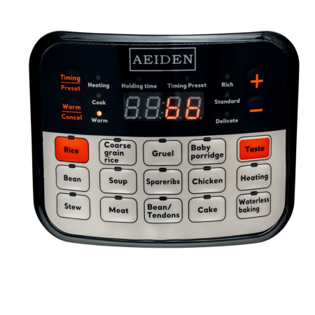 Oala Electrica Sub Presiune 2500W, Capacitate 8L,  9 Programe, Otel Inoxidabil, Vas Antiaderent [1]