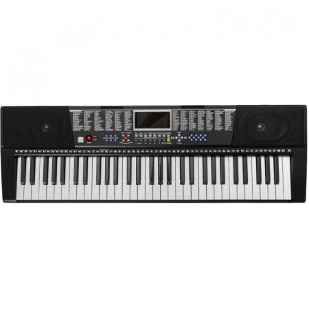 Orga electronica 61 clape, 255 ritmuri, 255 timbre, 50 melodii demonstrative, 5 octave, clape luminate led, functii invatare 3 lectii, functii inregistrare si redare, usb, mp3, afisaj lcd, suport part [2]
