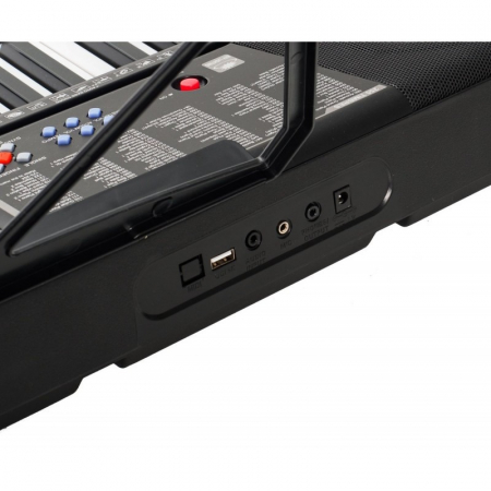 Orga electronica 61 clape, 255 ritmuri, 255 timbre, 50 melodii demonstrative, 5 octave, clape luminate led, functii invatare 3 lectii, functii inregistrare si redare, usb, mp3, afisaj lcd, suport part [10]