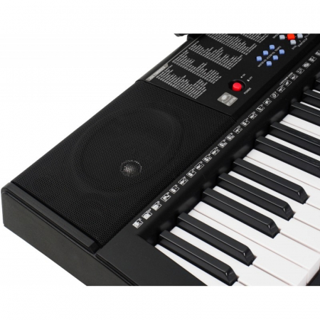 Orga electronica 61 clape, 255 ritmuri, 255 timbre, 50 melodii demonstrative, 5 octave, clape luminate led, functii invatare 3 lectii, functii inregistrare si redare, usb, mp3, afisaj lcd, suport part [8]