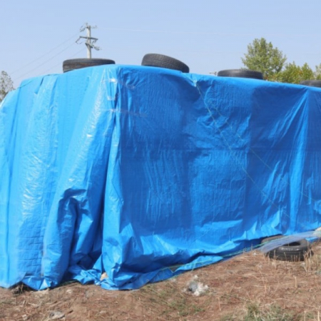 Prelata de protectie, 3 m x 4 m, impermeabila, rezistenta la UV si grindina [4]
