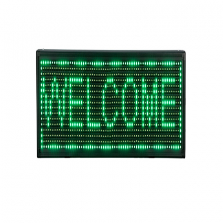 Reclame Luminoase LED - Reclama luminoasa de interior, 34 x 34 cm, LED, text personalizat, Verde