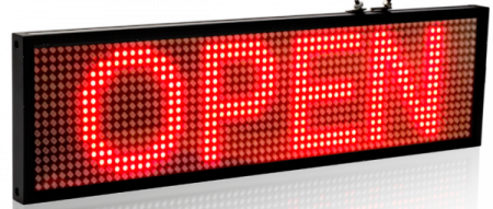 Reclame Luminoase LED - RECLAMA LED 200 CM / 60 CM ROSU