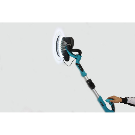 Slefuitor pentru pereti pliabil cu aspirator si LED 1390W Ø225m [5]
