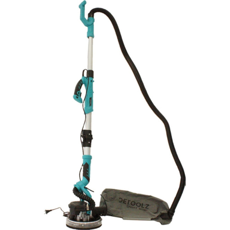 Scule electrice & unelte - Slefuitor pentru pereti pliabil cu aspirator si LED 1390W Ø225m