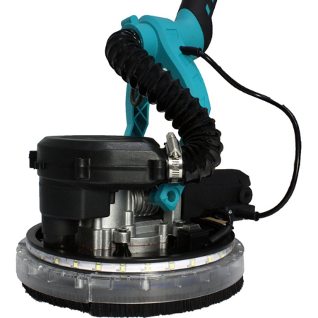 Slefuitor pentru pereti pliabil cu aspirator si LED 1390W Ø225m [3]