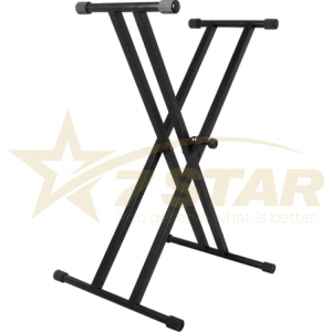 Stativ Suport Dublu X Orga + Extensie / Clape, Claviatura, DJ, Suport in X, 20KG [1]