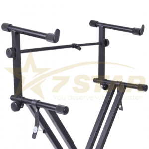 Stativ Suport Dublu X Orga + Extensie / Clape, Claviatura, DJ, Suport in X, 20KG [2]