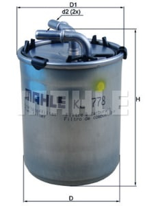 FILTRU COMBUSTIBIL MAHLE KL778 [1]