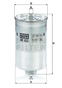 FILTRU COMBUSTIBIL MANN WK853 [1]
