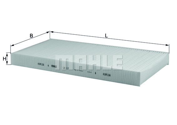 FILTRU HABITACLU MAHLE LA117 [1]