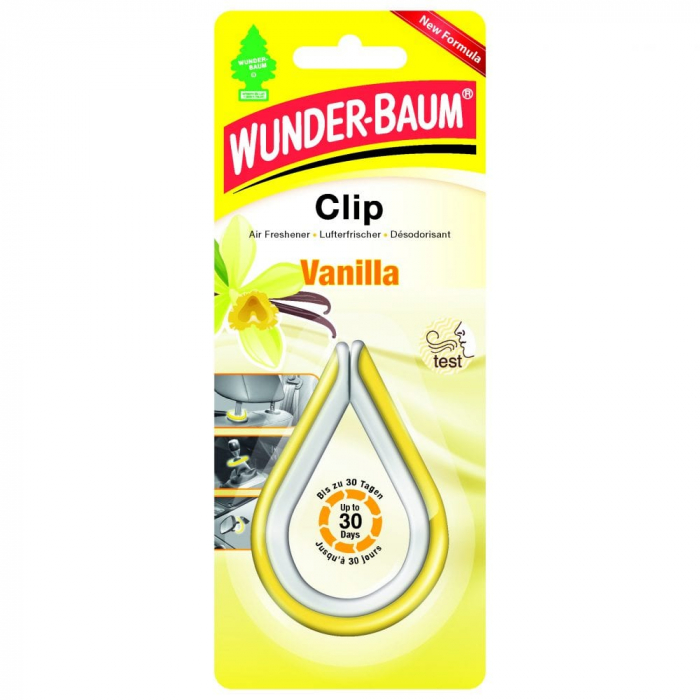 Odorizant auto Clip WUNDER-BAUM® Vanilla [1]