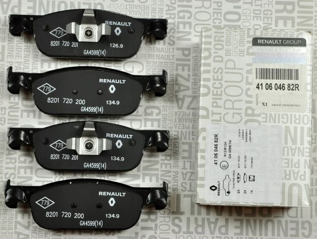 SET PLACUTE FRANA FATA OE RENAULT 410604682R [1]