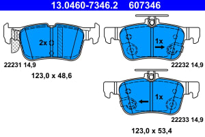 SET PLACUTE FRANA SPATE ATE 13.0460-7346.2 [1]