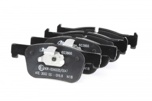Piese auto aftermarket - SET PLACUTE FRANA FATA ATE 13.0460-3866.2