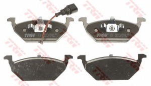 Piese auto aftermarket - SET PLACUTE FRANA FATA TRW GDB1386