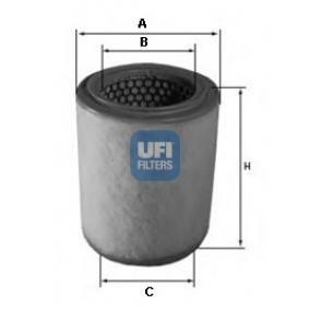 Filtre - FILTRU AER UFI 27.592.00