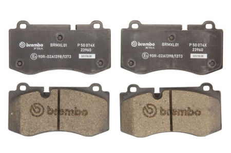 Piese auto aftermarket - SET PLACUTE FRANA FATA BREMBO P50074X