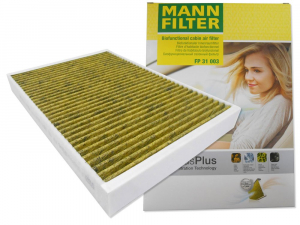 Filtre - FILTRU HABITACLU ANTIBACTERIAL MANN FP31003