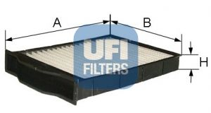 Filtre - FILTRU HABITACLU UFI 53.107.00