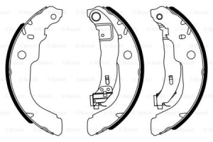 Piese auto aftermarket - Saboti frana BOSCH 0986487960
