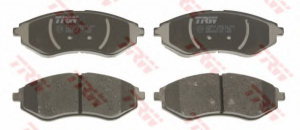Piese auto aftermarket - SET PLACUTE FRANA FATA TRW GDB3330