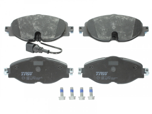 Piese auto aftermarket - SET PLACUTE FRANA FATA TRW GDB1956