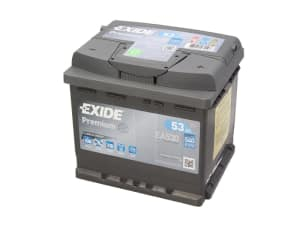 Piese auto aftermarket - ACUMULATOR EXIDE 12V 53AH/540A PREMIUM EA530