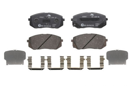 Piese auto aftermarket - SET PLACUTE FRANA FATA ATE ATE605647