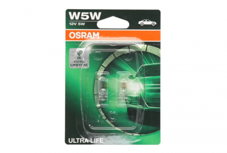 Piese auto aftermarket - SET BECURI W5W OSRAM OSR2825ULT-02B/EA