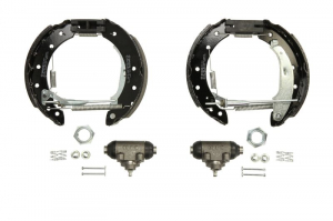 Piese auto aftermarket - SET SABOTI FRANA PREASAMBLATI CU CILINDRII BOSCH 0204114554