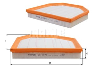 Filtre - FILTRU AER MAHLE LX2075