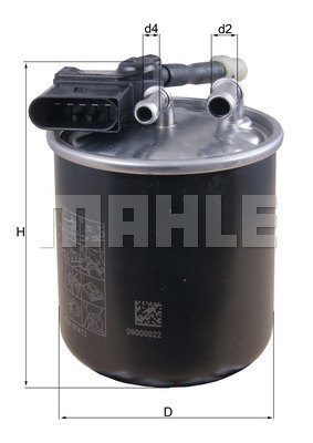 Filtre - FILTRU COMBUSTIBIL MAHLE KL913