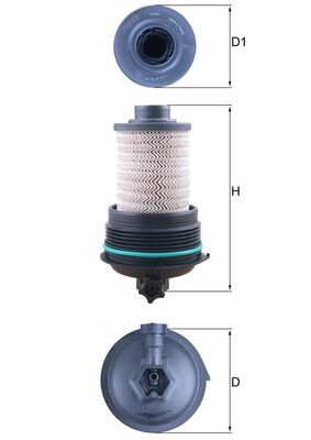 Filtre - FILTRU COMBUSTIBIL MAHLE KX532