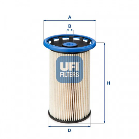 Filtre - FILTRU COMBUSTIBIL UFI 26.026.00