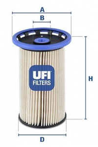 Filtre - FILTRU COMBUSTIBIL UFI 2602600