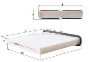 Filtre - FILTRU HABITACLU MAHLE LA1361