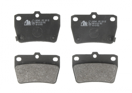 Piese auto aftermarket - SET PLACUTE FRANA SPATE ATE 13.0460-5849.2