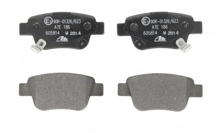 Piese auto aftermarket - SET PLACUTE FRANA SPATE ATE 13.0460-5814.2