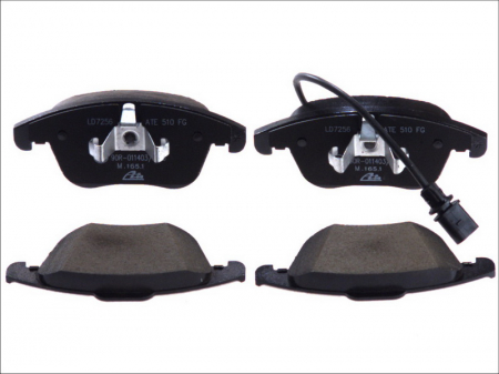 Piese auto aftermarket - SET PLACUTE FRANA FATA CERAMICE ATE 13.0470-7256.2