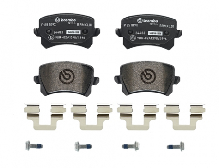 Piese auto aftermarket - SET PLACUTE FRANA SPATE BREMBO P85109X