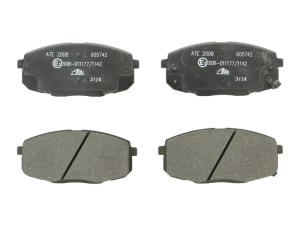Piese auto aftermarket - SET PLACUTE FRANA FATA  ATE 13.0460-5742.2