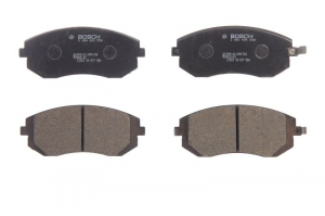 Piese auto aftermarket - SET PLACUTE FRANA FATA BOSCH 0986494558