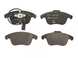 Piese auto aftermarket - SET PLACUTE FRANA FATA ATE 13.0460-7256.2