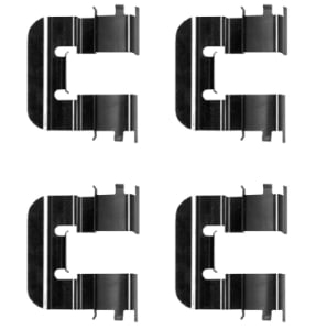 Piese auto aftermarket - KIT MONTAJ PLACUTE FRANA SPATE TEXTAR 82548200