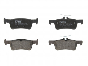 Piese auto aftermarket - SET PLACUTE FRANA SPATE TRW GDB2055