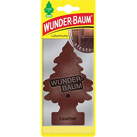 Odorizante auto Wunder-Baum - Odorizant auto WUNDER-BAUM® Echtleder-Duft - LEATHER