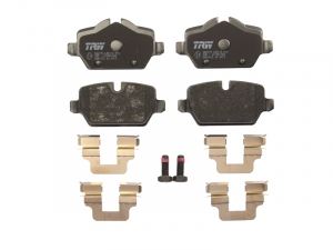 Piese auto aftermarket - SET PLACUTE FRANA SPATE TRW GDB1612
