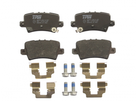 Piese auto aftermarket - SET PLACUTE FRANA SPATE TRW GDB3408